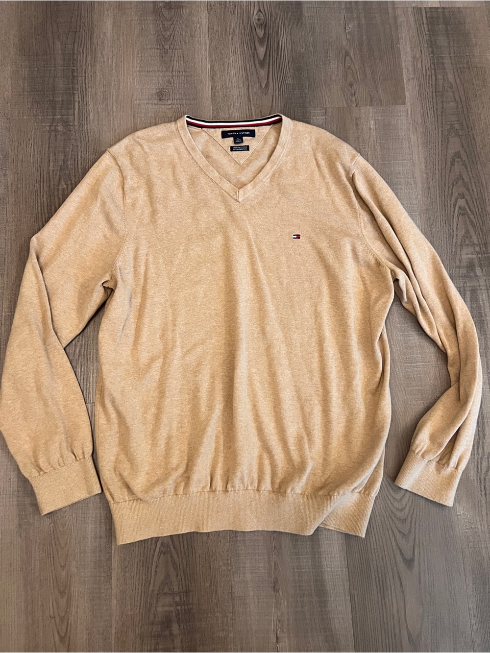 Tommy Hilfiger Cotton V-neck Sweater